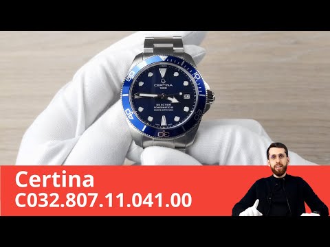 Компактный дайвер / Certina C032.807.11.041.00