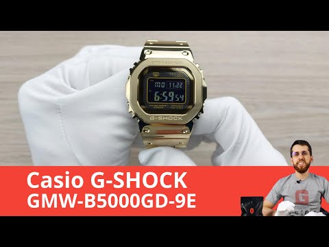 Золотой G-SHOCK / Casio GMW-B5000GD-9E