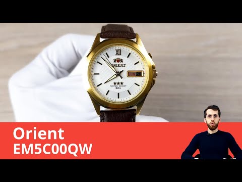 Восьмиугольные 3 Звезды с кнопкой / Orient EM5C00QW