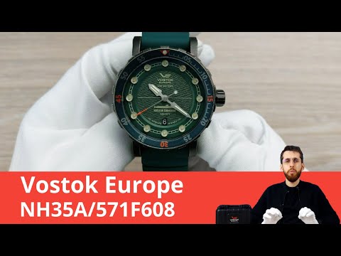 Зелёный Наутилус / Vostok Europe NH35A/571F608