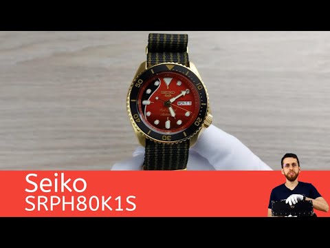 Часы, гитара Red Special и Брайан Мэй / Seiko SRPH80K1S