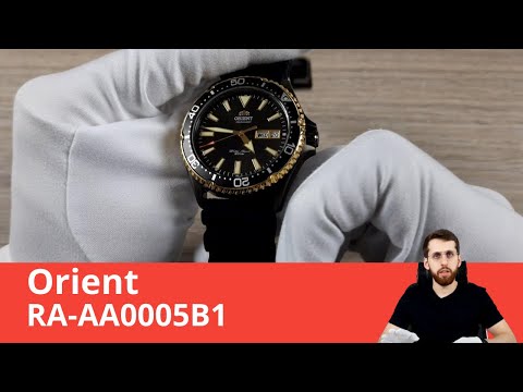 Black And Yellow Kamasu / Orient RA-AA0005B1