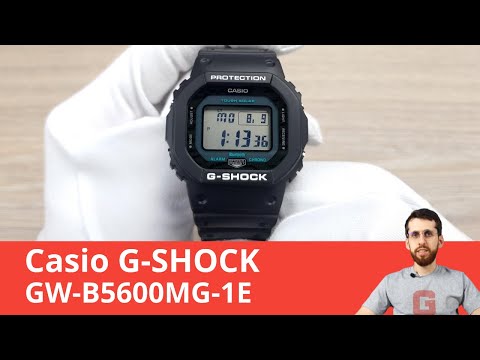 Легендарный корпус и Bluetooth / Casio GW-B5600MG-1E