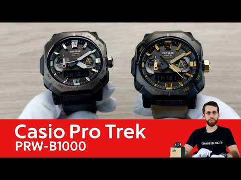 Флагманский Pro Trek с максимальным функционалом / Casio PRW-B1000