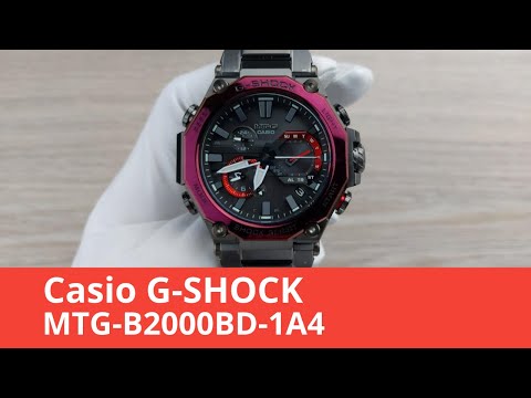 Премиальный Бордо / Casio G-SHOCK MTG-B2000BD-1A4