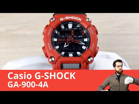 Свежие и функциональные G-SHOCK / Casio GA-900-4A