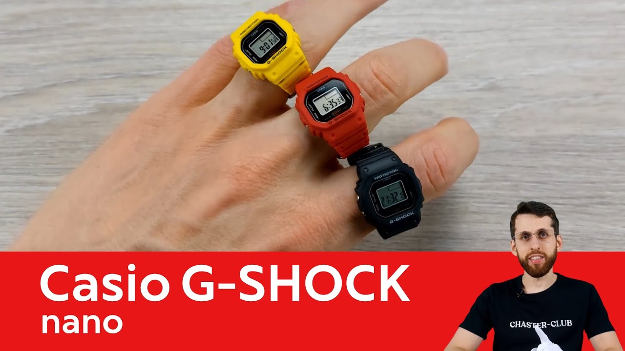 Дорогая, я уменьшил часы / G-SHOCK nano DWN-5600