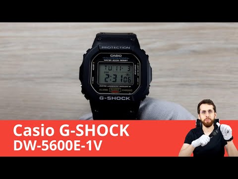 Обзор часов Casio G-SHOCK DW-5600E-1V