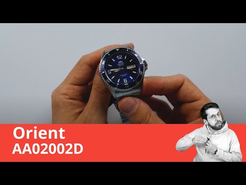 Часы Orient AA02002D - Обзор и Настройка