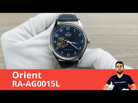 Синяя классика в необычном исполнении / Orient RA-AG0015L