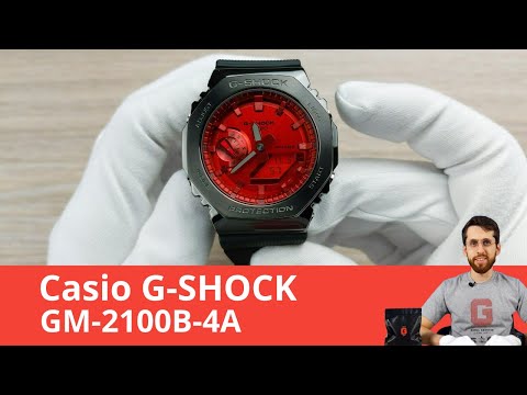 Красный Октагон / Casio G-SHOCK GM-2100B-4A