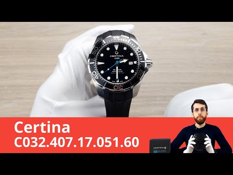 Часы и спасение морских черепах / Certina C032.407.17.051.60