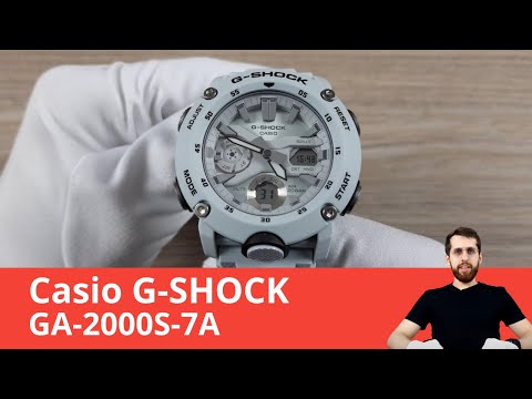 Обзор часов Casio G-SHOCK GA-2000S-7A