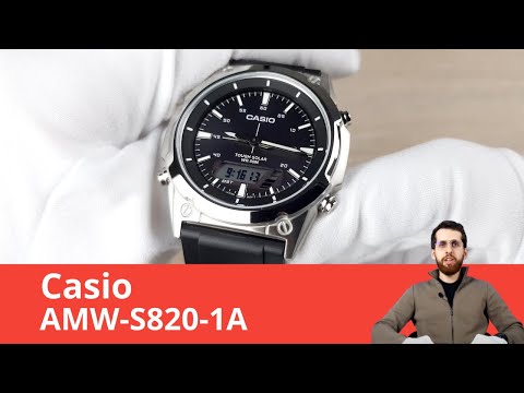 Аналоговое + Цифровое в элегантном корпусе / Casio AMW-S820-1A