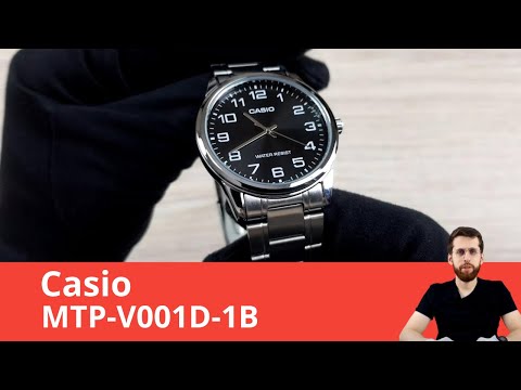 Обзор часов Casio MTP-V001D-1B