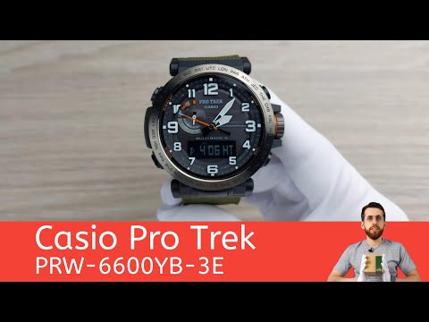 Отличный лёгкий Pro Trek / Casio PRW-6600YB-3E