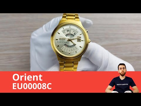 Золотой мультикалендарь / Orient EU00008С