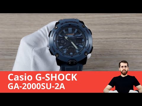 Обзор часов Casio G-SHOCK GA-2000SU-2A