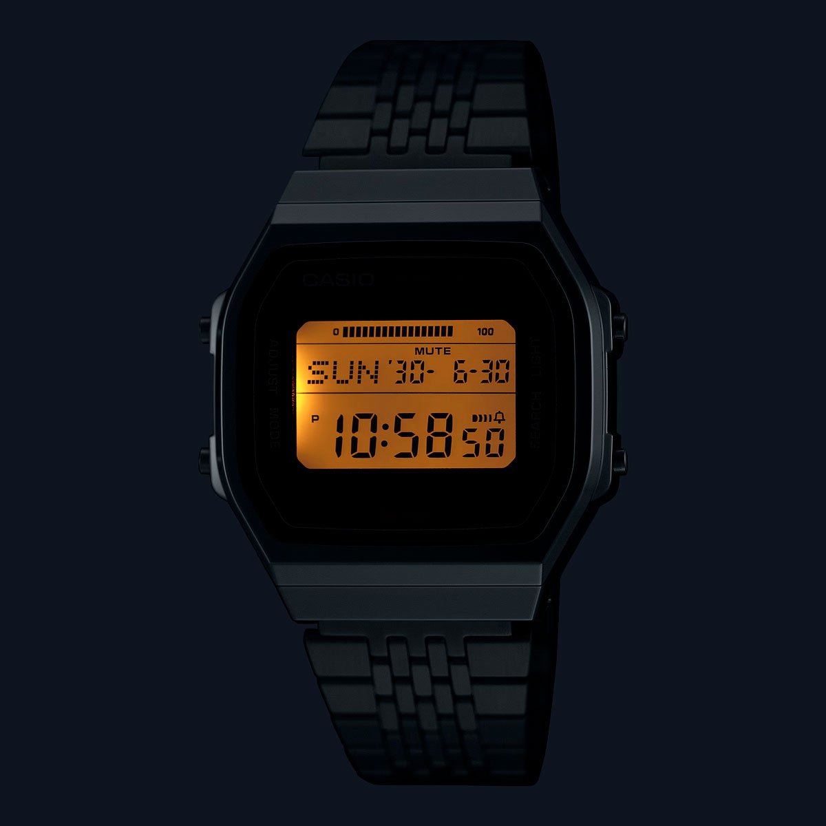 Casio ABL-100WE: шагомер и Bluetooth в ретро-квадрате, новые цвета 2A и 7A