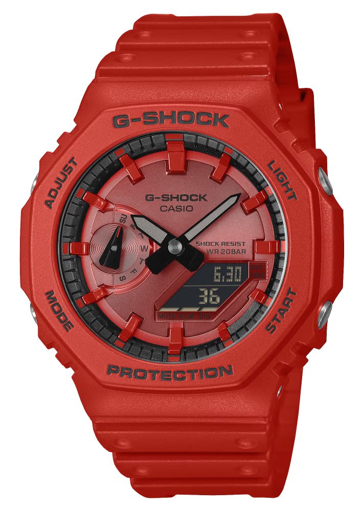 Серийная Casio G-Shock GA-2100RRB-4A