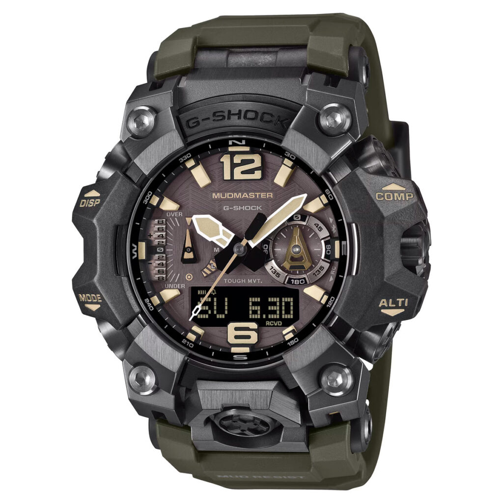 G-Shock GWG-B1000-1A3: флагманский Mudmaster в тактическом хаки