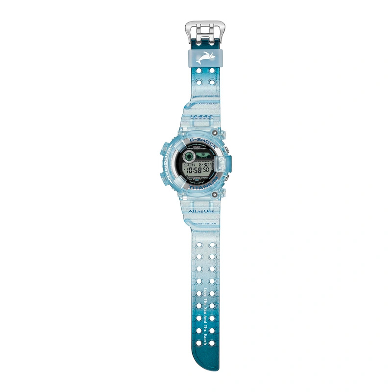 G-Shock ICERC 2026: голубой Frogman GW-8202K-2 и октагон GA-B2100KB-2A с китом