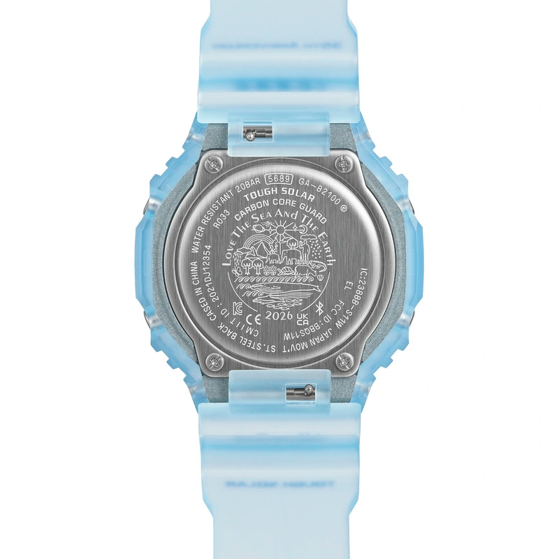 G-Shock ICERC 2026: голубой Frogman GW-8202K-2 и октагон GA-B2100KB-2A с китом