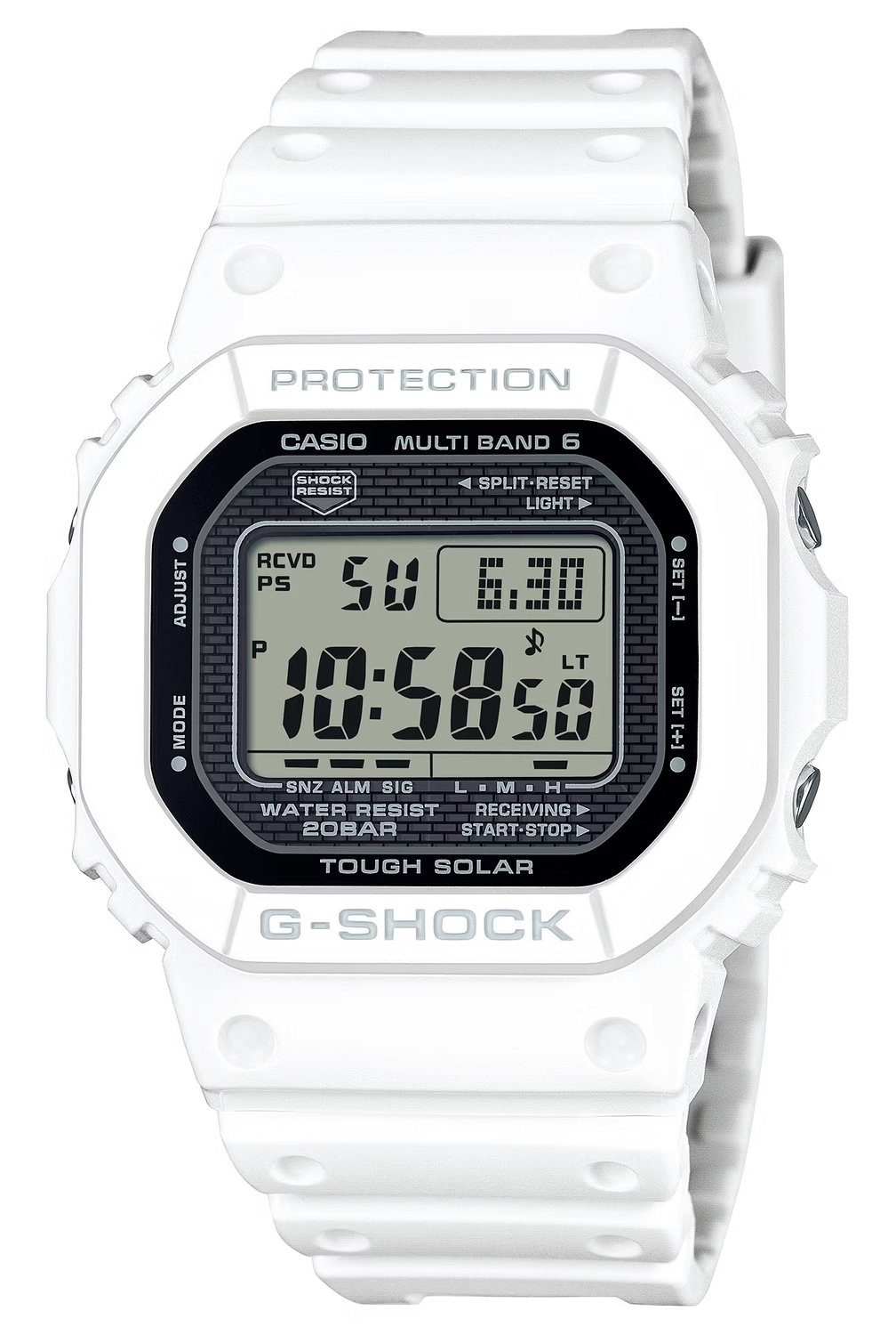 GW-5000HS-7 — белая версия той же серии