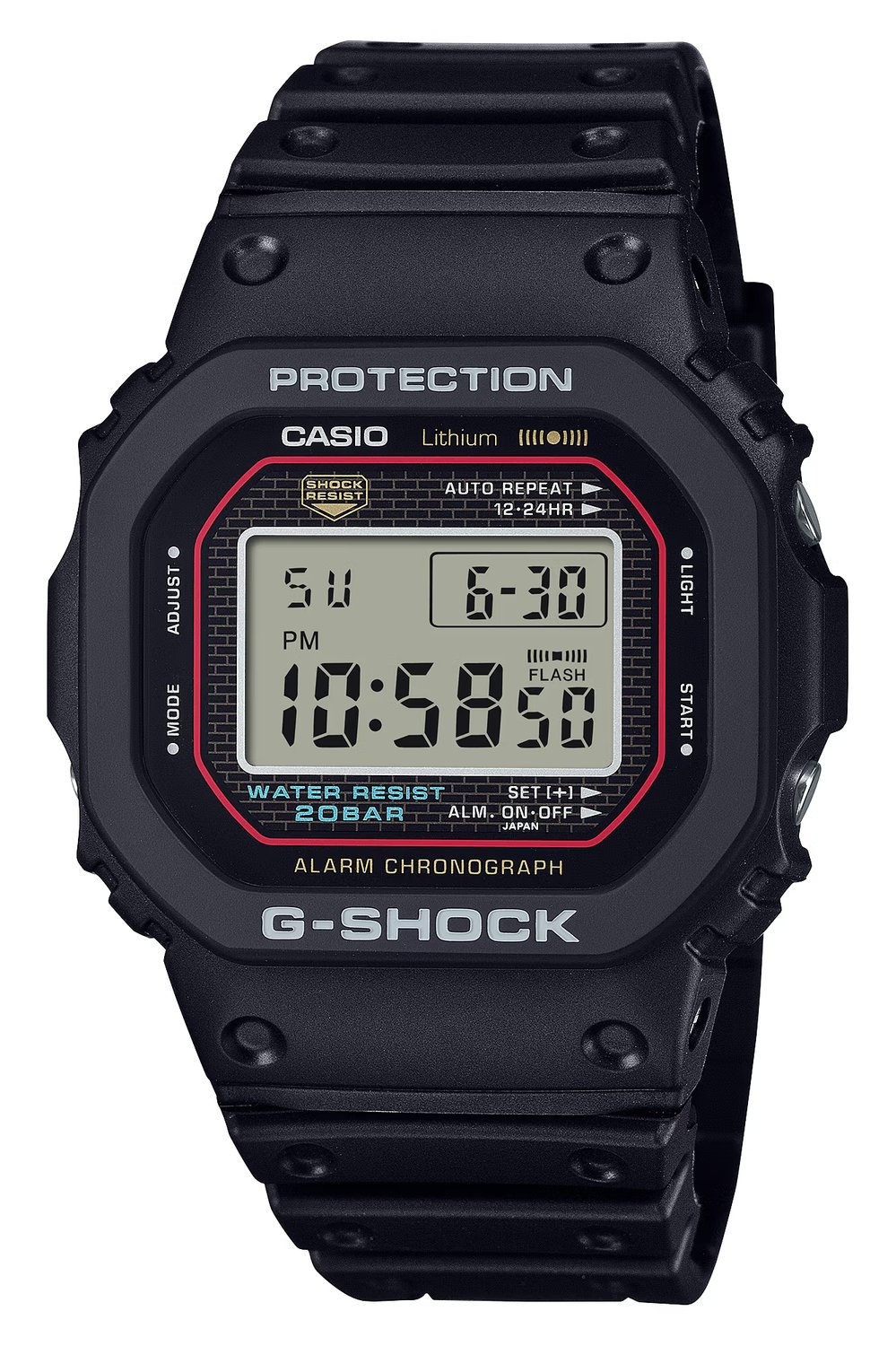 DW-5000R-1A — возрождённый облик самого первого G-Shock