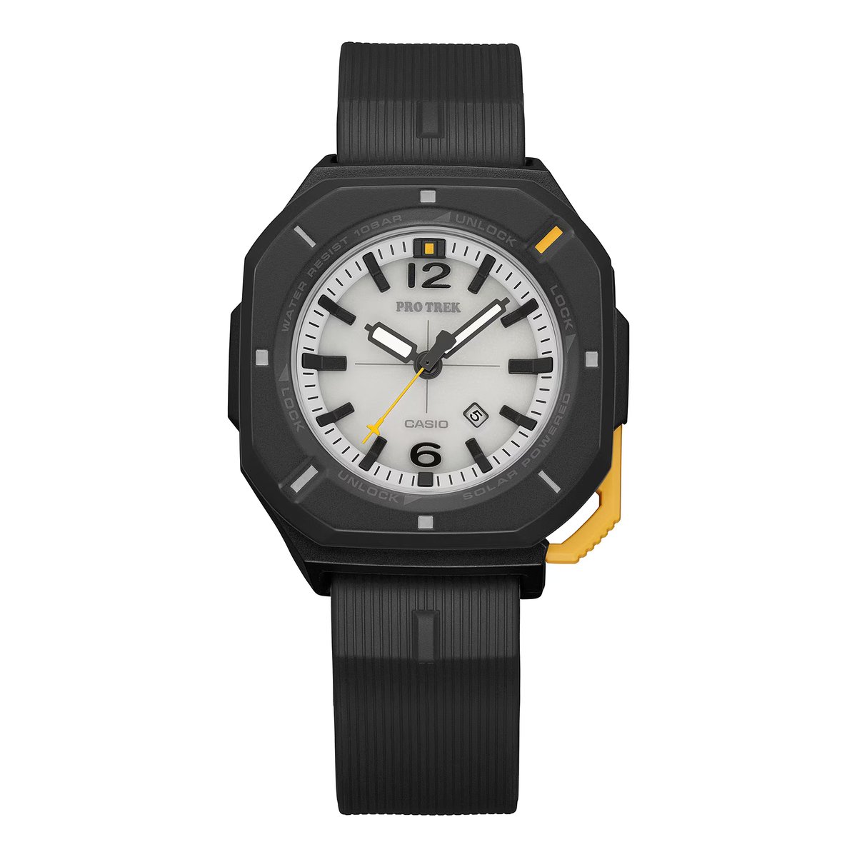 Pro Trek PRJ-01-1 с белым светящимся циферблатом